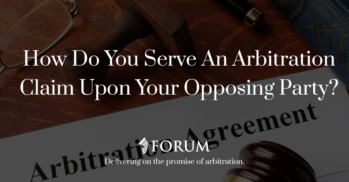 Procedural simplicity and flexibility are hallmarks of arbitration compared to court litigation. Learn how to serve an arbitration clause: buff.ly/2ZuuzVm