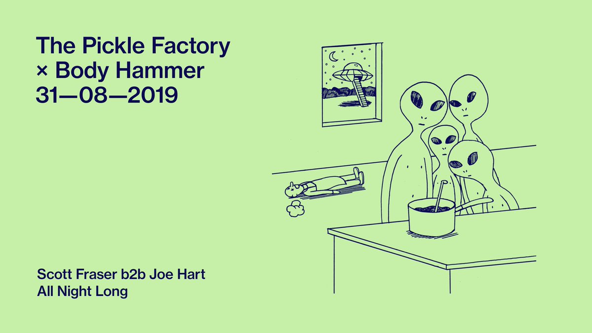 Body Hammer, our favourite London party, returns tonight after a 6 month break, as residents Joe Hart and Scott Fraser celebrate the end of Summer by going hammer for hammer All Night Long. Limited tickets available OTD.