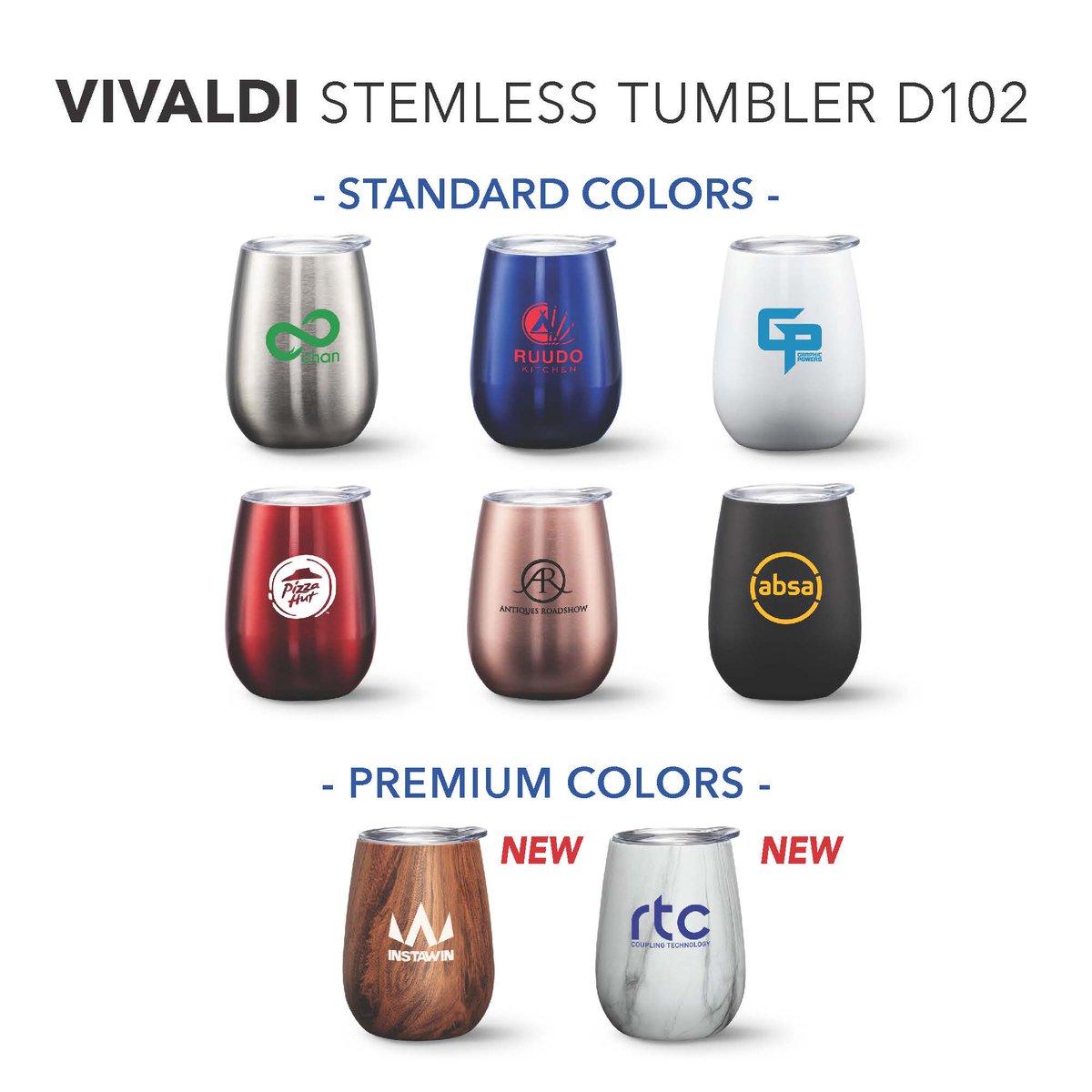ESP_Promo's tweet photo. Our Vivaldi stemless tumbler is what you need to get you ready for the long weekend!
Click the link to find out more: https://t.co/LSLmChyTOk 
#stregisgrp #stemlesstumbler #promotionalproducts #doublewalled #longweekend #relaxation #hydrate https://t.co/9pgURS7jUc