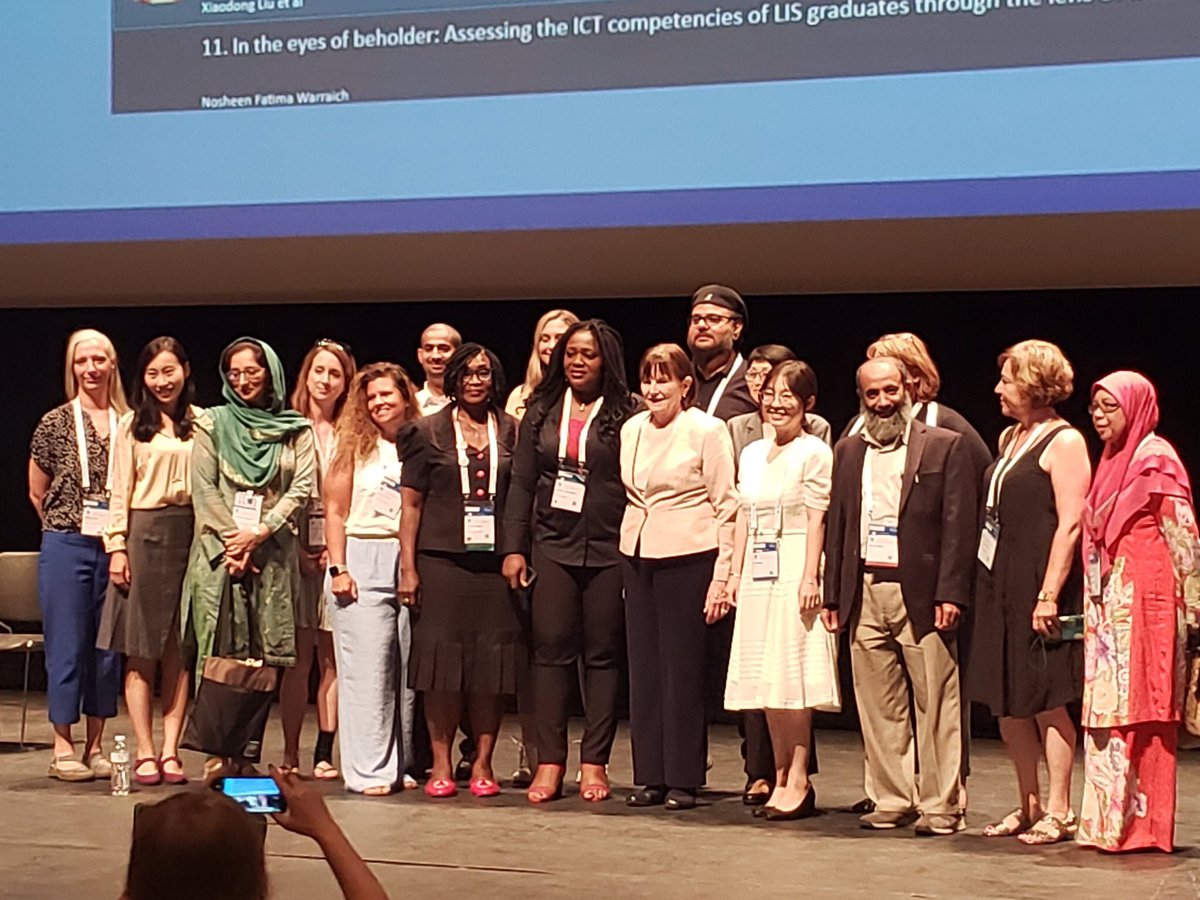 Library educators from around the world presented on innovative strategies in LIS education. So proud to represent <a href="/ODUmlis/">ODU MLIS Program</a> program in this conversation #WLIC2019
