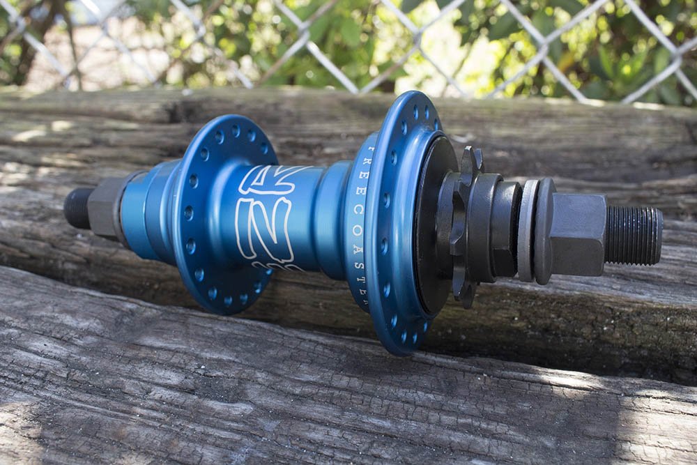 easternbikes's tweet photo. #EzraFreecoaster in anodized blue - $119.94 - #ezrabmx #bmx #freecoaster https://t.co/02OWfxr88v