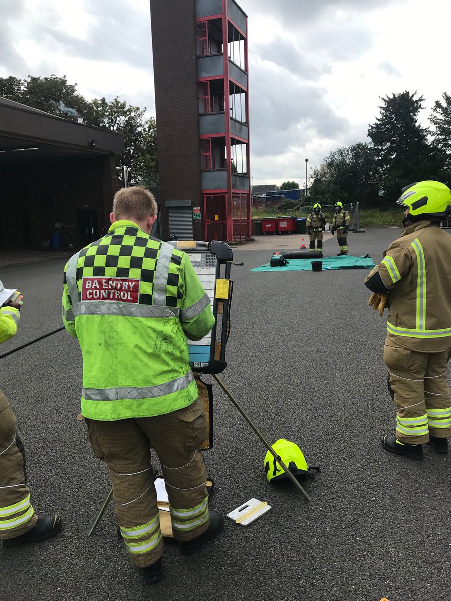 WMFSFoleshill's tweet photo. Today we are testing our skills with dealing with a Hazardous Material incident with our firefighters and a bit of supportive coaching for a Business Support Officer in Incident Command #Opsdevelopment #Opsexcellence https://t.co/p8NAo9ov3Q