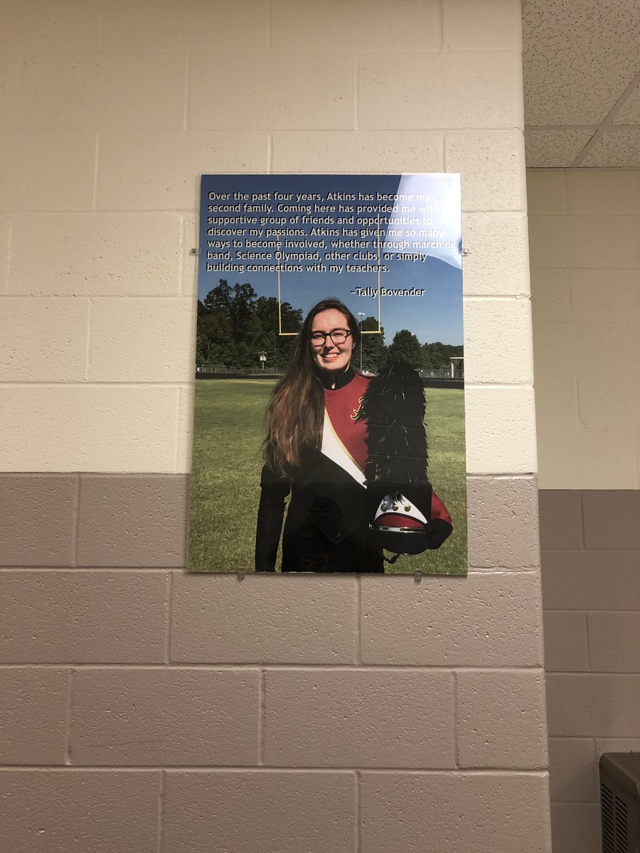 AtkinsHS_Magnet's tweet photo. Proud Moment: I mentored this young lady for 4 years. Wishing her and all 2019 graduates a great year in college @AtkinsTesting https://t.co/VwxrngxC9o