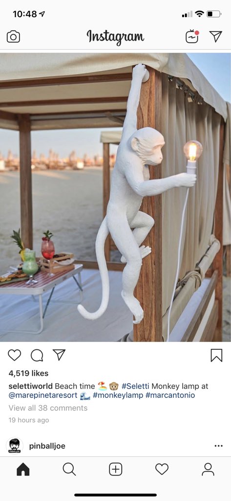 JoshKamowitz's tweet photo. @RebeccaPodos I’ve been eyeing this lamp for months https://t.co/Tzskn94jza