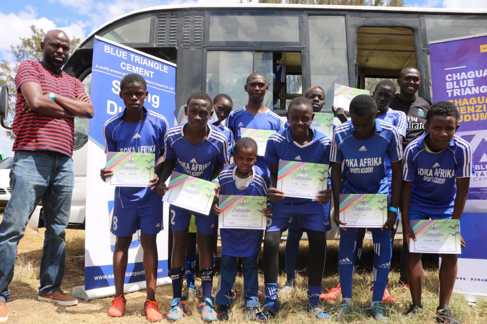 EAPC_PLC's tweet photo. To nurture talents in young generations, @EAPC_PLC has been providing training amenities and other support for Soka Afrika Sports Academy. The team emerged 2nd Runners Up in the 2019 Under 19 Josiah Memorial Cup Tournament held at Impala Grounds👏👏👏 #WithYouThroughGenerations https://t.co/QMyRc6ATta