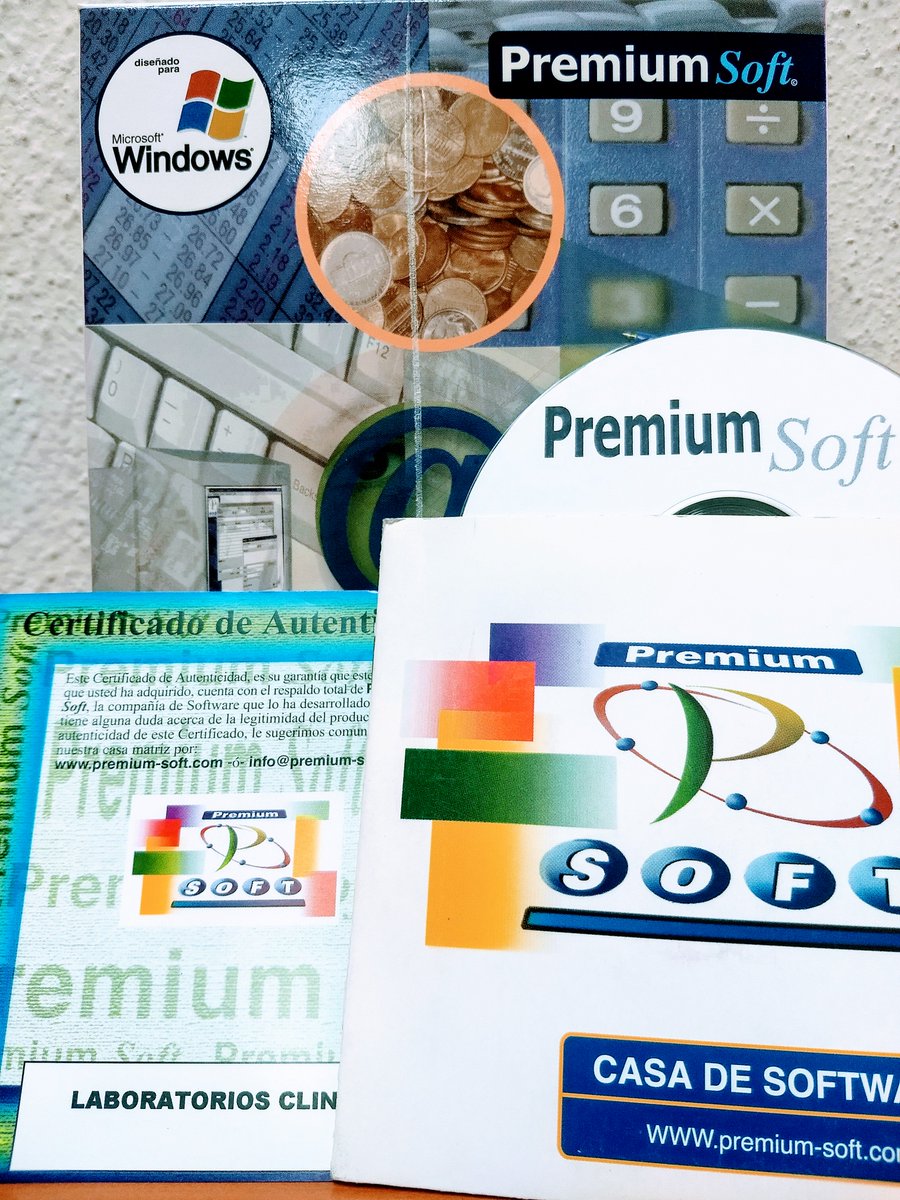 PremiumSoft's tweet photo. #Tbt esta era la primera presentación de nuestro Software Administrativo un pack que contenía un CD con el Sistema Administrativo y sus aplicaciones, además del Certificado de Autenticidad
En Premium Soft creamos historias
Visita https://t.co/21RB3zvEZX ⠀⠀⠀⠀
#29Ago #pskloud https://t.co/JK9ooor87d