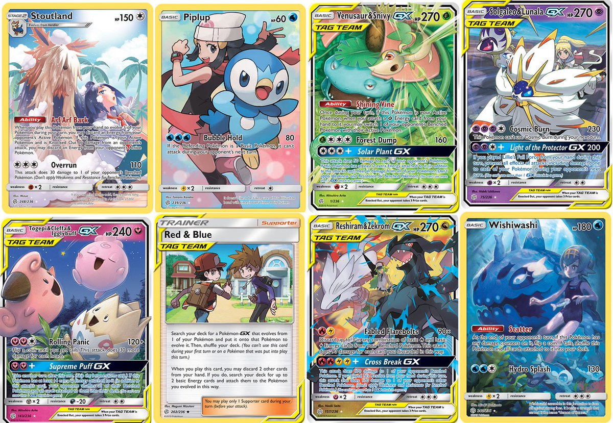 pokemon cosmic eclipse card list Sun & Moon—Cosmic Eclipse Booster Pack – GilbertGames main image 0