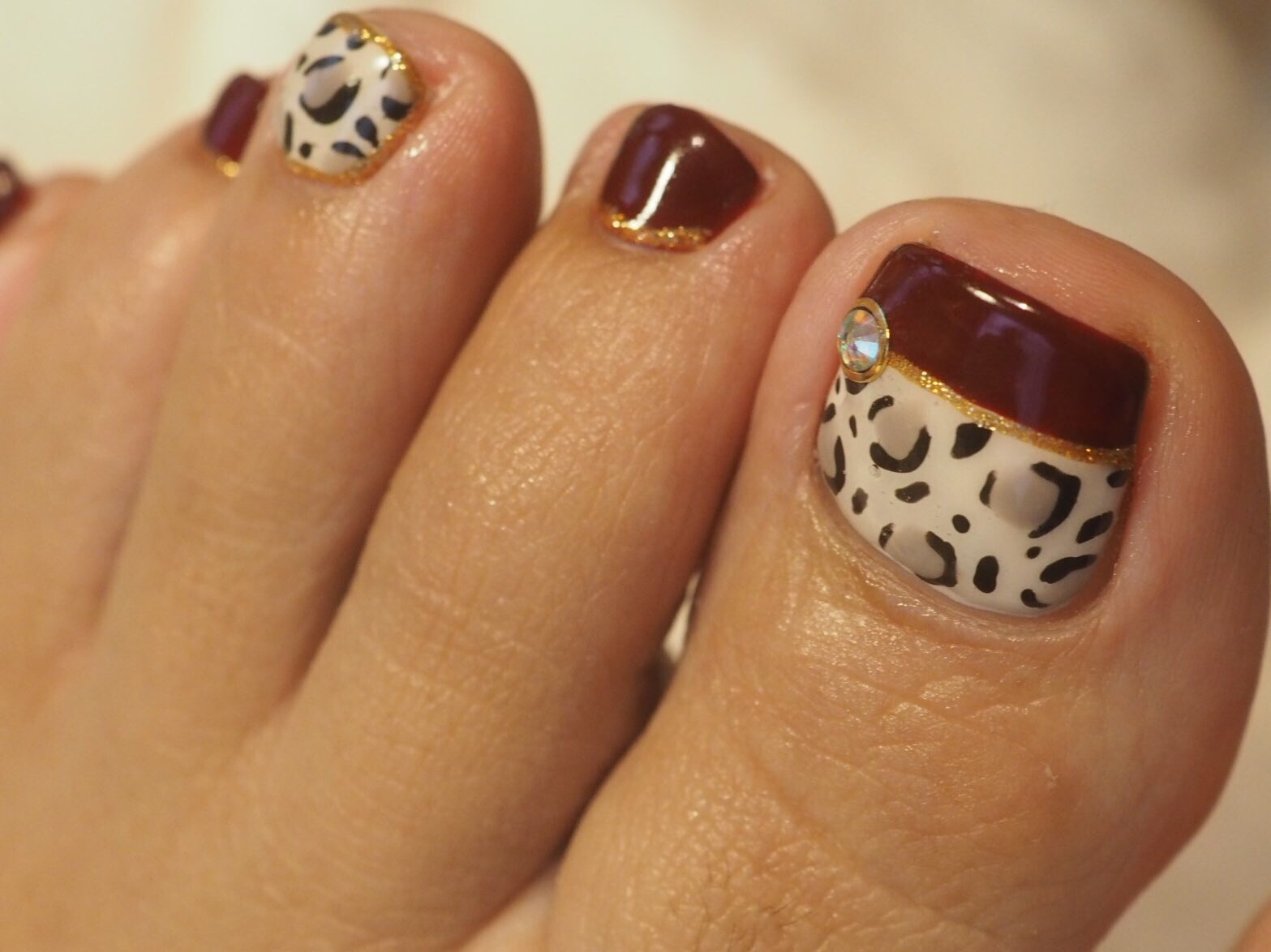 Lunaplena Nailsalon ボルドー レオパード柄 フットネイル レオパード柄 秋ネイル 秋フットネイル ネイルデザイン Nails ネイル 予約承り中 T Co Boktfhkoih Twitter