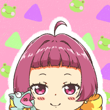 ぐぴちゃんさんがTwitterに投稿した晴海シンジュ(ゾンビランドサガ)のイラスト。