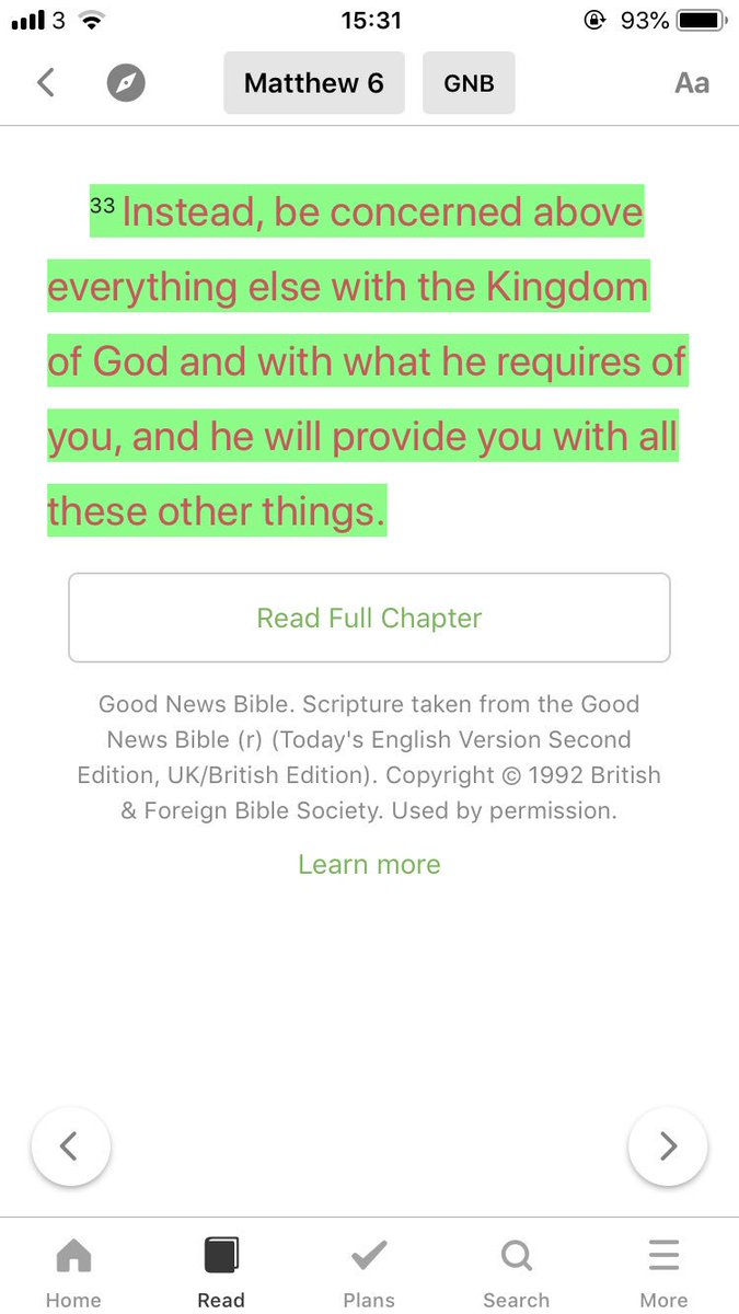 BecksBlogs's tweet photo. Sat here feeling anxious about the future of this country, so I turn to my bible &amp; this is God’s word for me 😩🙌🏾 https://t.co/NAVZT6ayZu