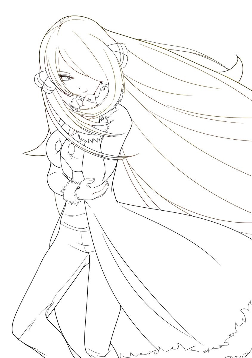 ありがとうございます🦈🦈🦈🙏🙏🙏
ラフと線画置いときます 