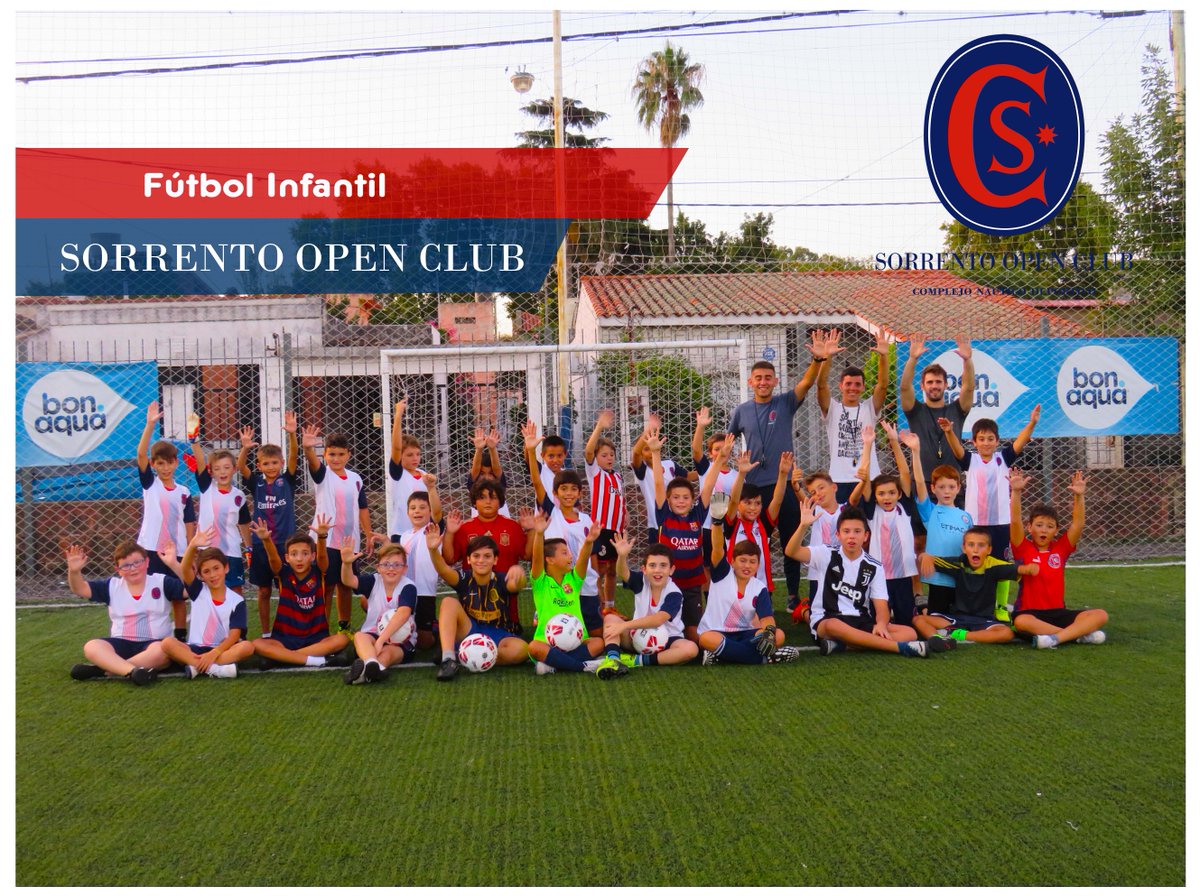 #Fútbol #Infantil te espera en el #club ! ⚽️⚽️
¡Sumate !
-----------------------------------------
⚓️#Sorrentoopenclub
341 6 41 6000 | 454 5269
🏡José Hernández 831-Rosario