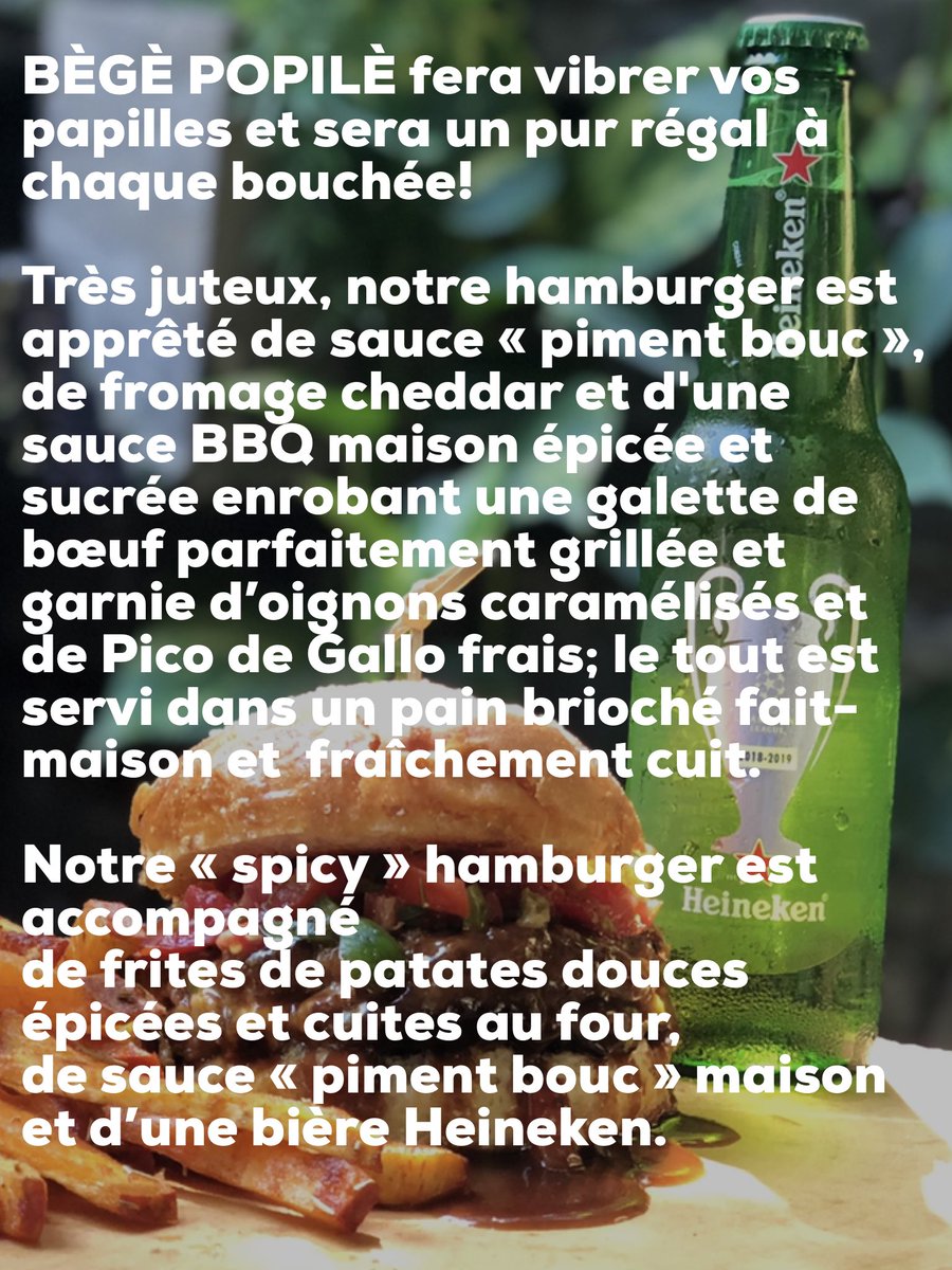 PointChaudHaiti's tweet photo. Bègè Popilè a lageeee !!!! 🔥😱🗣#leburgerweekht #pointchaud https://t.co/az05Uwgidi