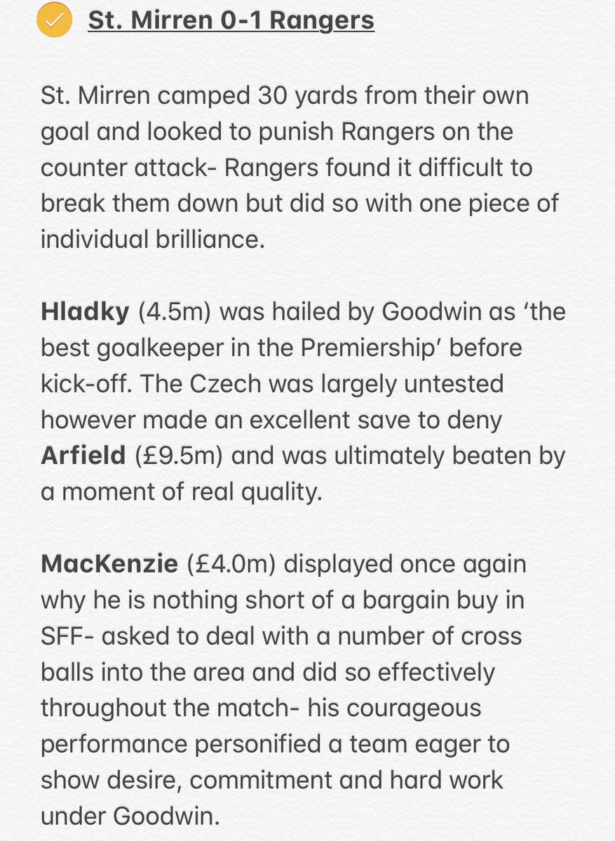 Scottish Fantasy Football Scout tweet media