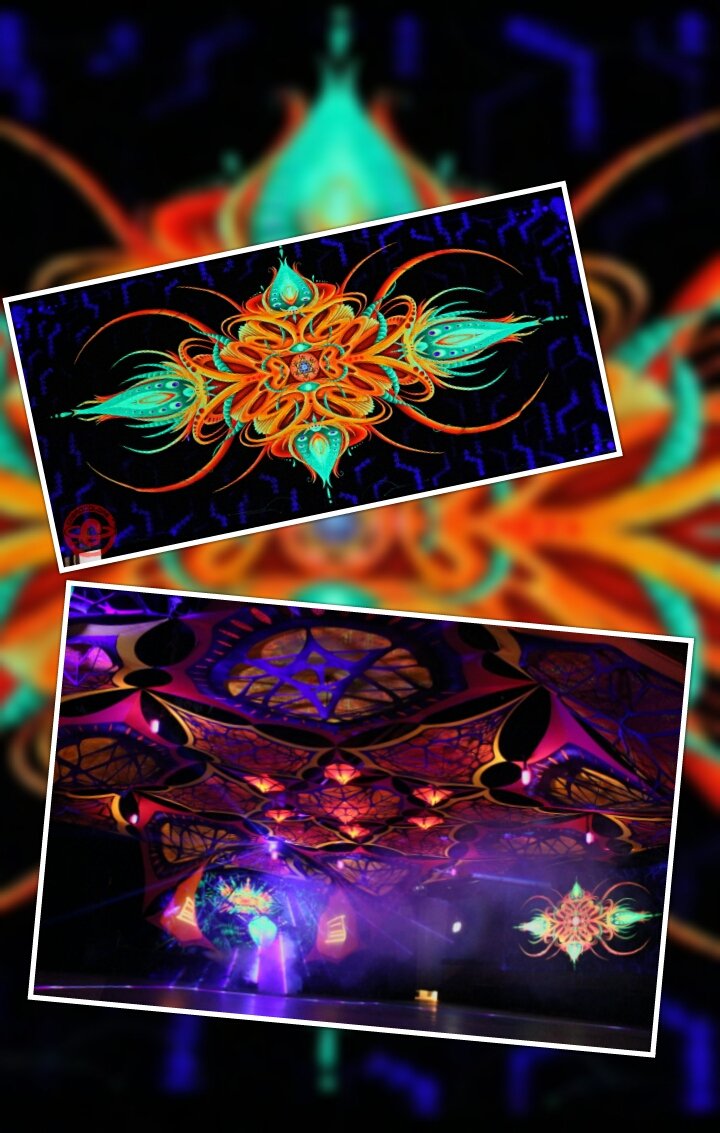 PsyDecorations's tweet photo. #Psychedelic backdrops, lycra, string art, #canvas, light installations by #CosmoColorsDeko in #Germany 👀

For more works, check link👇
https://t.co/VxRgTDNH38 https://t.co/BpTMERx3xv