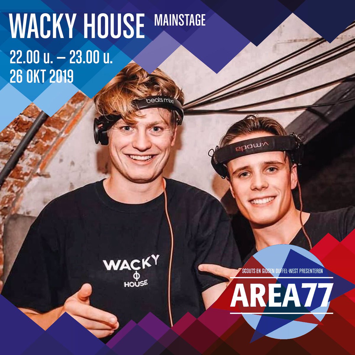 ⚜️LAST MAINSTAGE ARTIST⚜️
Onze mainstage line-up vervolledigen we met niemand minder dan Wacky House! 

Tickets nu verkrijgbaar: tibbaa.com/order/facvcwfg…