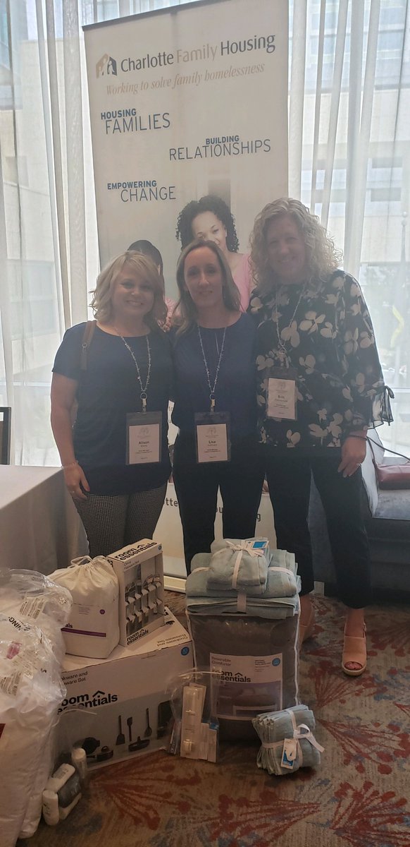 AP_Alison1365's tweet photo. Lowe’s gave us the opportunity to bring donations for the Charlotte Family Housing organization, and District 872 delivered! It only took an extra suitcase and creative packing to help this amazing organization. #LowesWLS @LisaHof42605841 @britt_faulk @CAJayhawk92 @JHoffmann2207 https://t.co/MnqxsSteuN