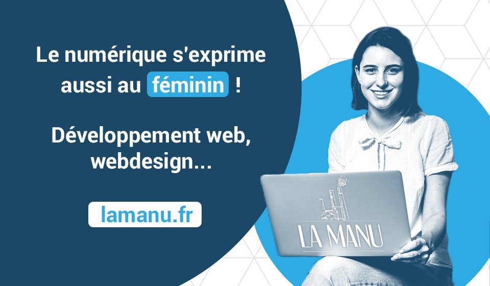 Le #numérique s'exprime aussi au féminin ! 😉 Noyonnaises, Havraises, Amiénoises, si le #developpementweb ou #webdesign vous intéresse, nos formations commencent bientôt ! 💻 Inscrivez-vous ! 😀

➡️lamanu.fr/comment-candid…
♀️#FemmesNumerique #femmes