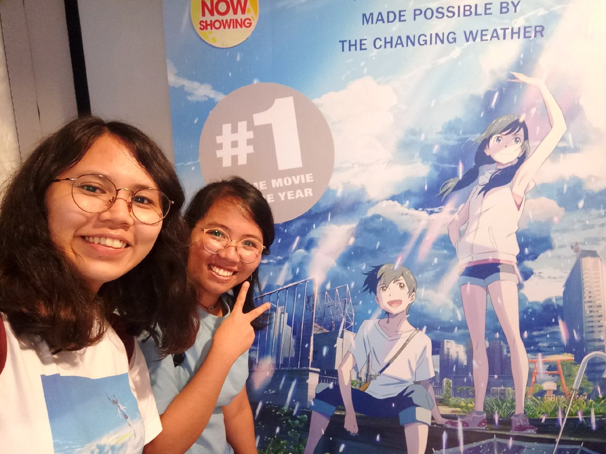 espireign's tweet photo. The movie was really great ❤❤❤ but what I love the most are the soundtracks ❤❤ @RADWIMPS
@YojiNoda1 Totally worth it! 

#WeatheringWithYou https://t.co/tFkGMJNgck