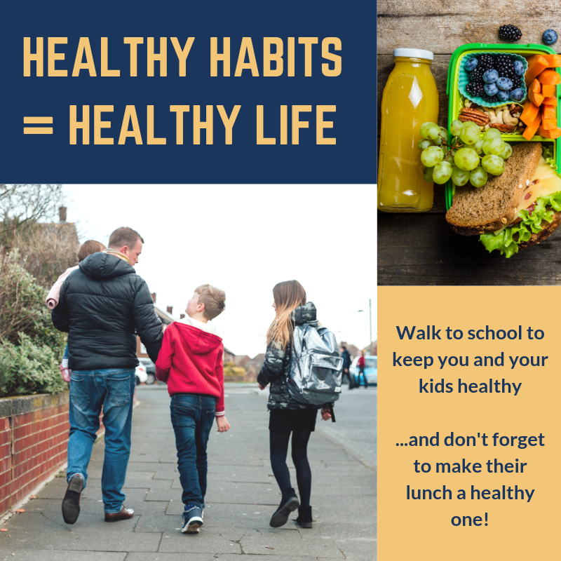 AneurinBevanUHB's tweet image. School returns next week😮…

Why not try to leave the car at home &amp;amp; get some exercise by walking to school?

Also, try to include healthy food &amp;amp; drink in your children’s packed lunches to help them maintain a balanced diet.

#ClinicalFutures #ChooseWell #5aday #WBFGAct #NHSWales