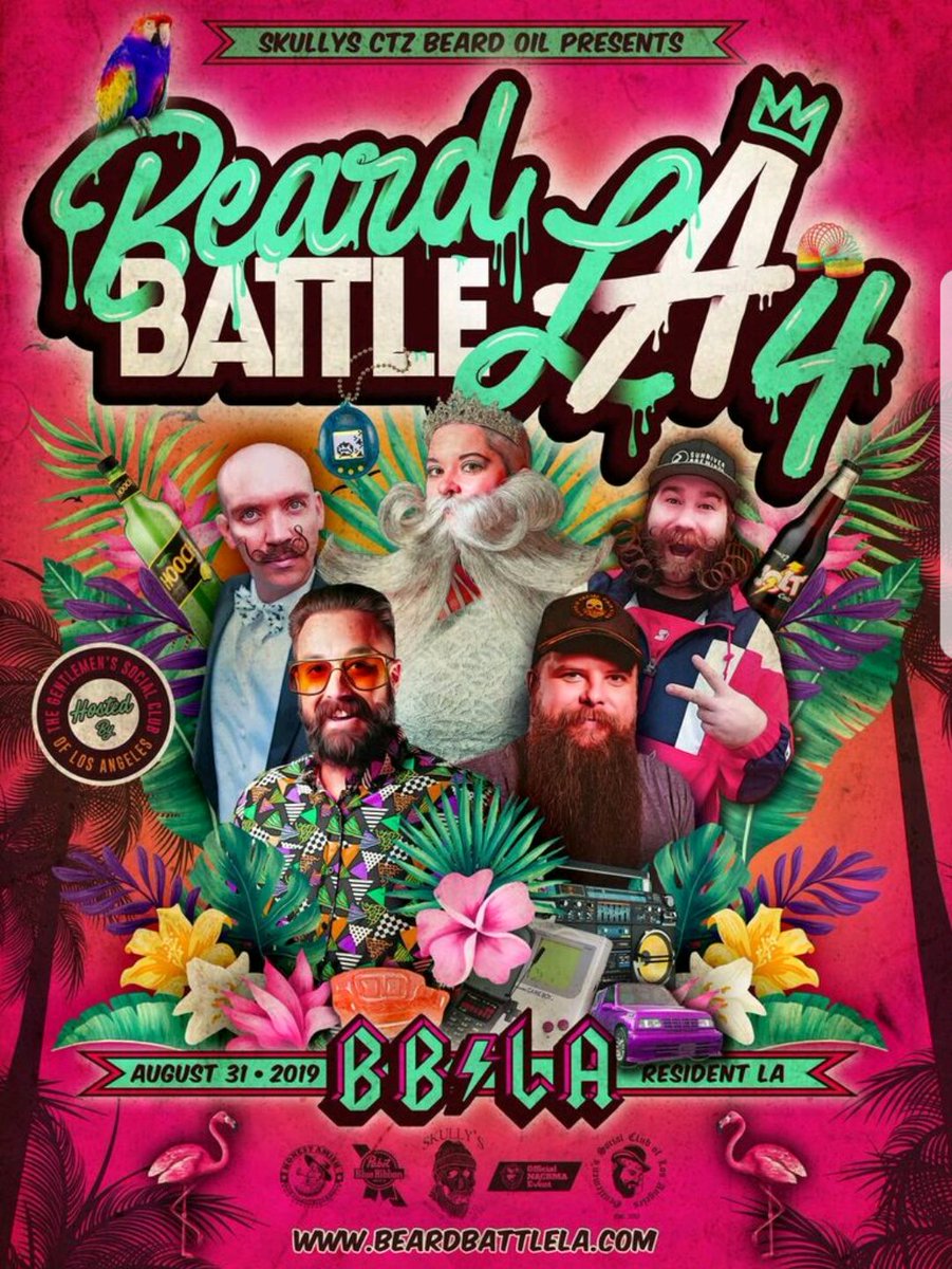 beardsof_LA's tweet photo. Beard Battle LA: SoCal's largest beard and mustache competition 

https://t.co/Vnh1sysmFw https://t.co/v1WTGiuXEe