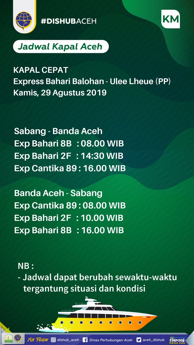 Jadwal Kapal Ke Sabang Besok | infotiket.com