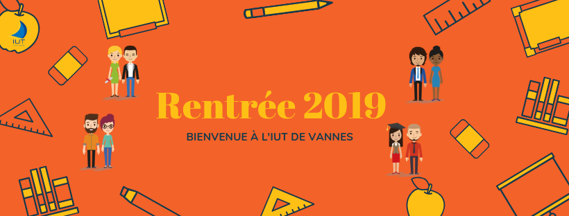 IUTVANNES's tweet photo. La rentrée approche...Nous avons hâte de vous accueillir pour cette nouvelle année universitaire😃Toutes les dates #rentree2019 sur notre site web https://t.co/HW7odcjOUv #Vannes #IUT #OSEZLIUT #DUT #LP #ALTERNANCE #IUTVannes https://t.co/x2uLKQxfxg