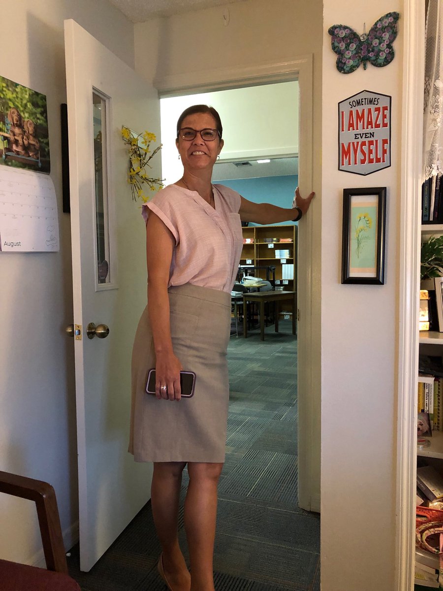 Marta is looking especially gorgeous today ⁦<a href="/LakeCCReadiness/">LCS College & Career</a>⁩
