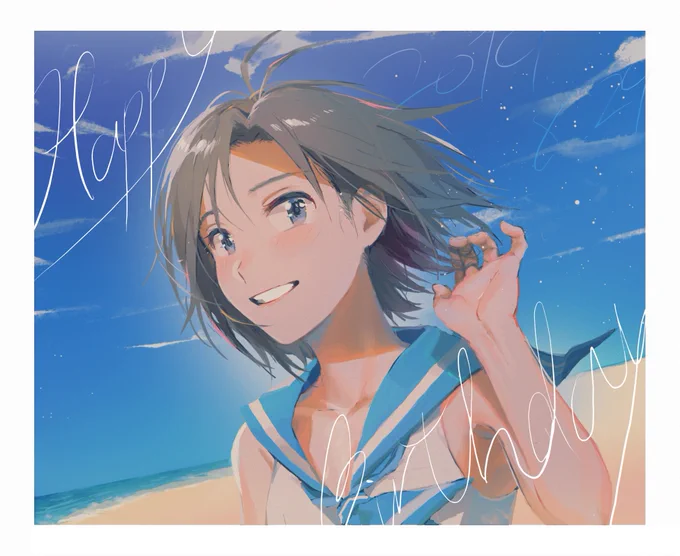 ・*:.。 。.:*・゜✽.。.:*・゜ ✽.。.:*・゜ ✽.。.:*・゜

#8月29日は菊地真の誕生日
#菊地真誕生祭2019 