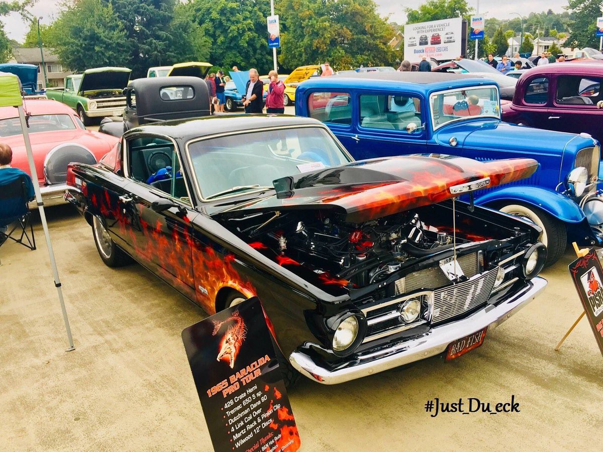 urduecksalesguy's tweet photo. 2018 #Dueck #Classic #Car #Show #Koolest #Mopar #Award= Les Woodward's 1965 #Plymouth #Barracuda! #Just_Du_eck! @urduecksalesgi1 @TedandBecky @bryans_cars @kmandei3 @OldSchRides @wildbillphoto #ClassicCars #plymouthbarracuda #barracuda https://t.co/rFXiGxF0bg
