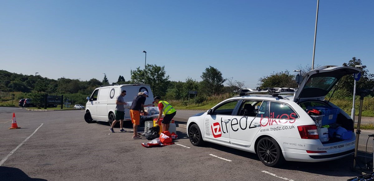 📷 A big thank you to Dale from our Cardiff store who was on mechanic duty last weekend at the <a href="/AONE_Events/">allornothingevents</a> V12 sportive 👏👏