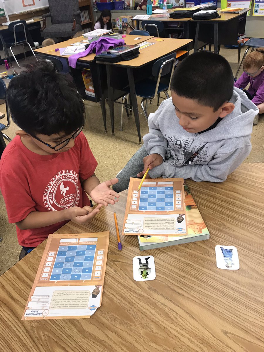 MrsAirdo's tweet photo. Partner fun with math facts! #d84ontrack @D84North https://t.co/HoFQfhyOl0