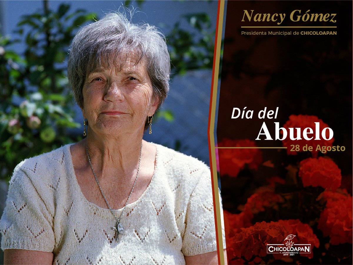 Hoy celebramos el #DiaDeLosAbuelos, aquellos que nos dan amor incondicional, que tienen miles de historias en su mirada y miles de anécdotas que contar. Felicidades a nuestros abuelitos de #Chicoloapan.

"Los resultados los construimos todos"
