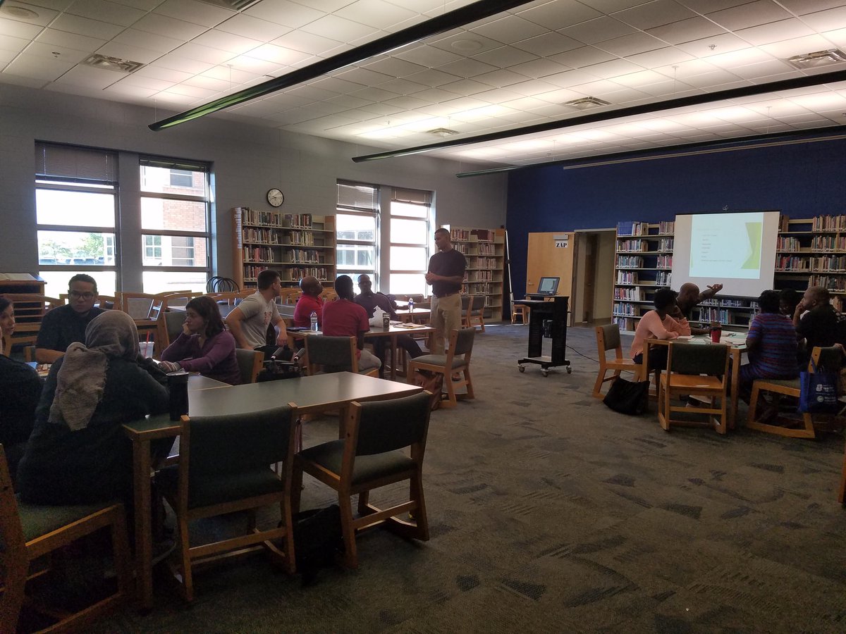 RPS Back-to-School-- Employees of Color Resource Group learning with Dr. Brian Lozenski on equity vision and smart goals, theory of change, and power mapping. <a href="/RPS_Curriculum/">RPS C&I</a>, <a href="/RPS535/">Rochester Public Schools</a>.