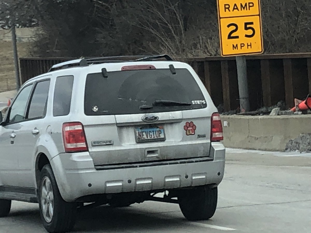 Never Give Up &amp; Never Clean Your Car! #iiff2019 #cleanmycar #nevergiveup #wednesday #cleanme #illinois #licenseplates #filmfreeway #filmfestival