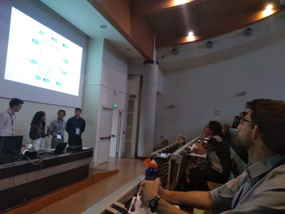 AejazAssistech's tweet photo. The @SELASheffield team doing a great job presenting their project on IOT enabled smarthome stimulator for @CATCHshef @AAATE_net #AAATE2019 https://t.co/KyuTXGEEEY