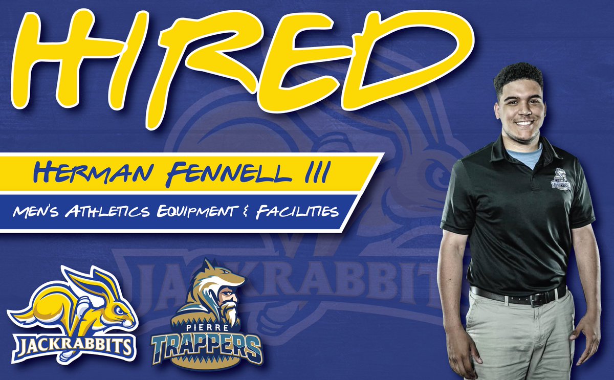 baseballli8889's tweet photo. Another Trapper is taking their #NextStep. Congrats and a HUGE thank you to @hermfennell3! Herman is headed to @GoJacksSDSU to work in their Equipment and Facilities department.

Thank you for your time here, and good luck in Brookings. You’re going to do great with the Jacks! https://t.co/fotRDlYpFH