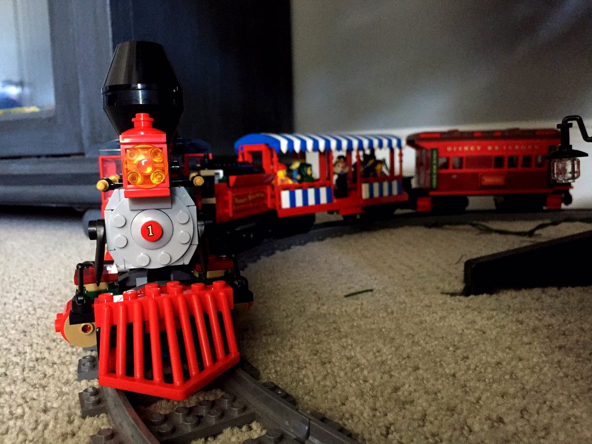 RetweetWeiss's tweet photo. @RobPlays @IvyWinterYT @TheTTAPodcast You guys said if anyone got the #LEGODisneyTrain you’d like to see it, so here ya go! (And yes, my Christmas tree is still up 😂) https://t.co/l8tCRVznLp