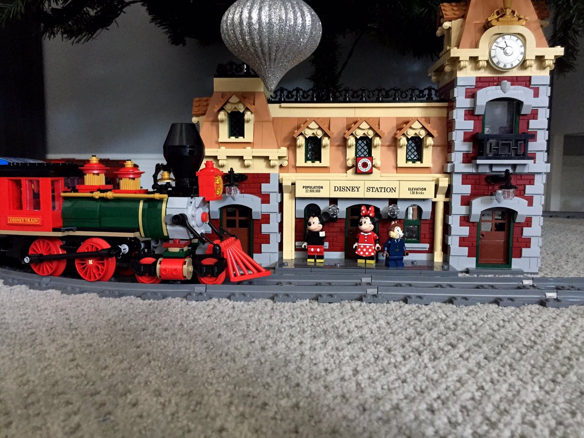 RetweetWeiss's tweet photo. @RobPlays @IvyWinterYT @TheTTAPodcast You guys said if anyone got the #LEGODisneyTrain you’d like to see it, so here ya go! (And yes, my Christmas tree is still up 😂) https://t.co/l8tCRVznLp