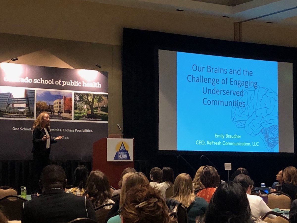 PHIR_Conference's tweet image. Welcome #PHIR2019 Opening Keynote Speaker Emily Braucher, CEO, ReFresh Communication, LLC. #thisiscoph