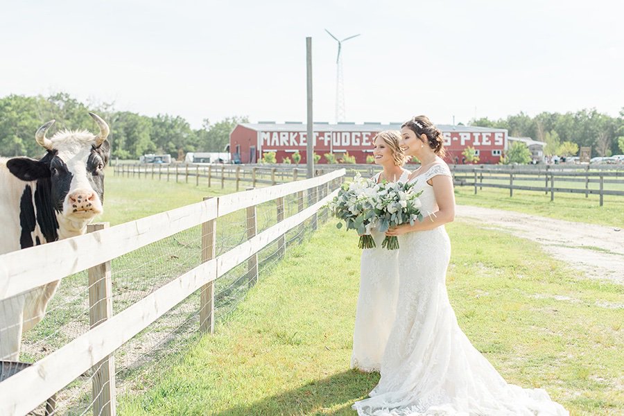 ContempWeddings's tweet photo. A farm setting, simplistic elements, lace gowns, and the most romantic florals are just a few details you’ll find inspiring in today's rustic #njwedding featured on the blog. https://t.co/2HLyRFcAkk https://t.co/OOPi7tSQIn