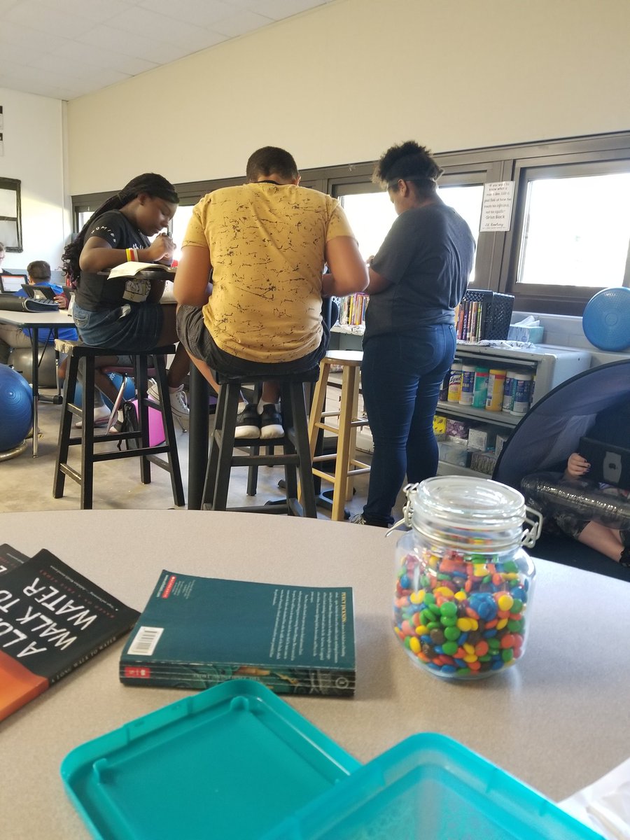 MsJacobi93's tweet photo. I love seeing my kiddos using my new flexible seating options during independent work time! #13succeeds https://t.co/LVPrAG2ZZr