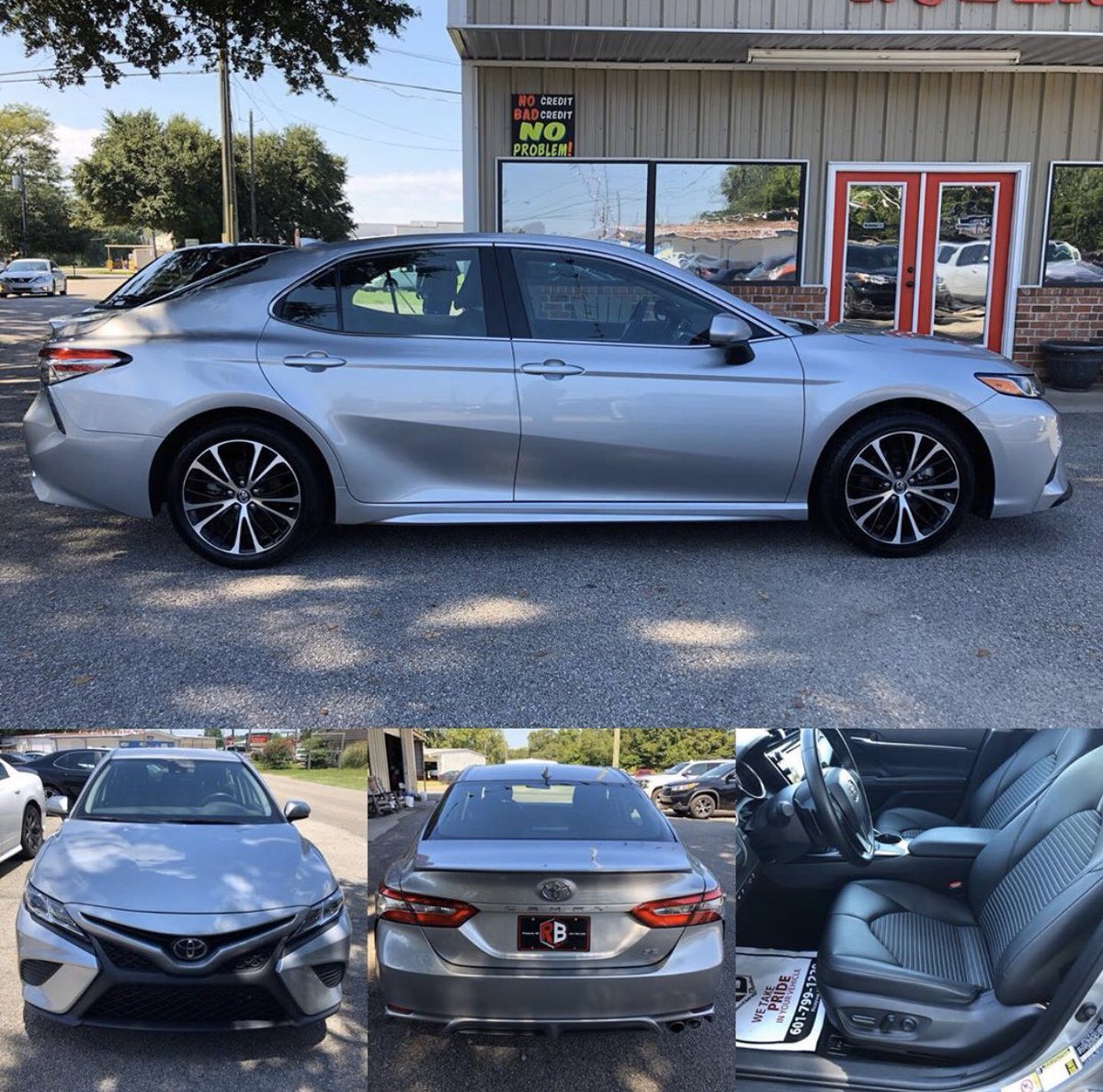 RobertsonBroth1's tweet photo. 2019 Toyota Camry
Black leather interior❗️20k miles❗️New body style❗️
Come by or give us a call! 601.799.1220
https://t.co/3wC0j7T2hN
#toyota #toyotacamry #usedcars #robertsonbrothersusedcars #picayune https://t.co/MYs9gaYfFN