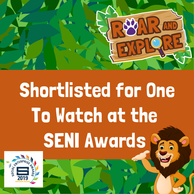 OrtusBusiness's tweet photo. Delighted our #SocialEnterprise Roar and Explore has been shortlisted in the one to watch category at this years 
@socentni Awards #SocEntNIAwards19 #RoarAndExplore #SocEnt #GivingBack #Charity https://t.co/WsWXCWWxFi