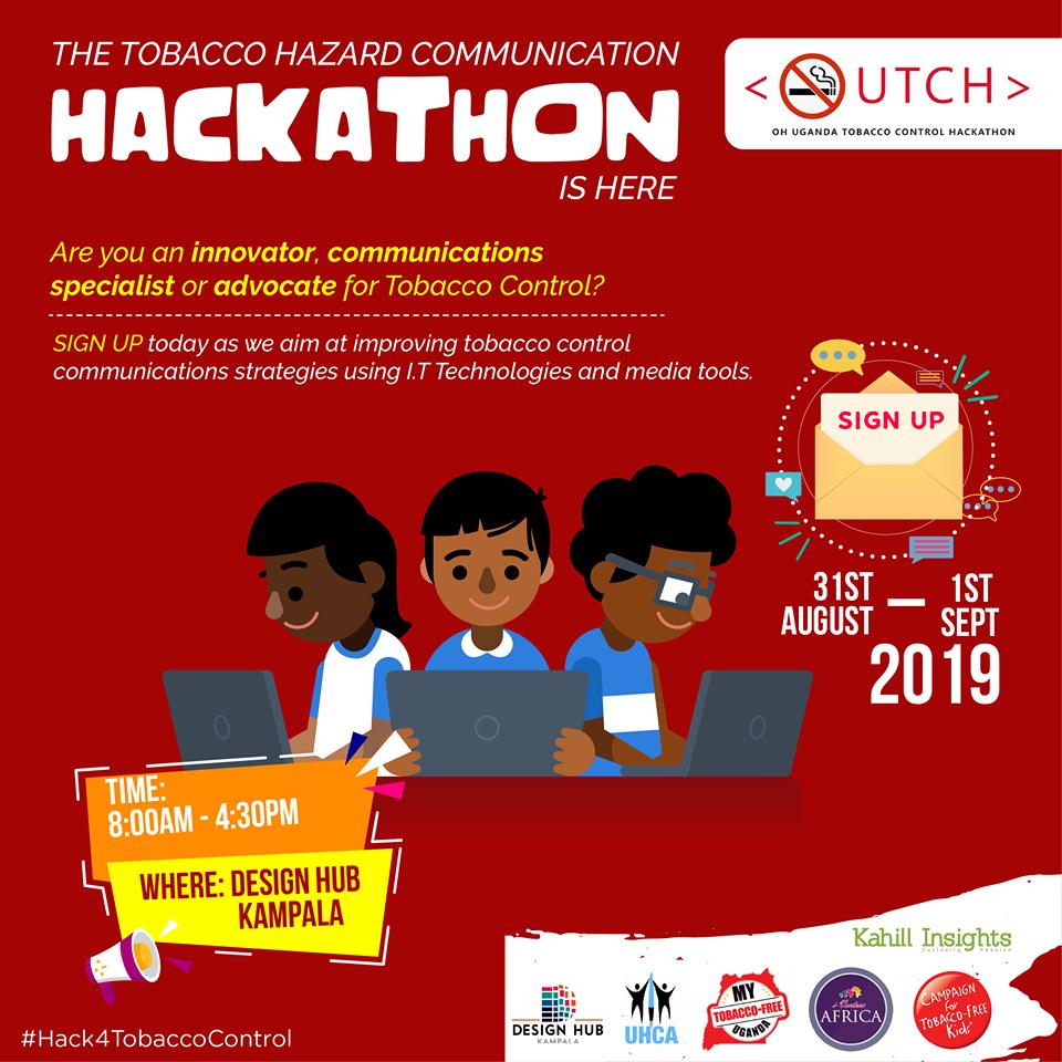 clifflyk's tweet photo. Together, we can do more. Sign up for the Tobacco Hazard Communication Hackathon. Let us bring our minds together & improve tobacco control communication. @uhca_ug @TobaccoCtrlUg @TobaccoFreeKids @TobaccoMonitor
#Hack4TobaccoControl
#TobaccoDeathDays
#CliffToday
#NoTobacco https://t.co/vtaKuwwFi6