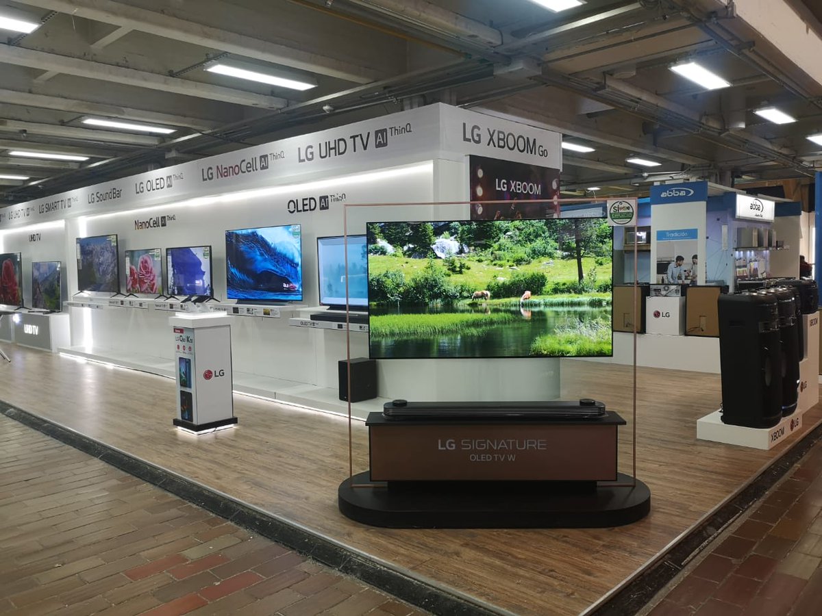 cra13electro's tweet photo. ¡#LG te espera en la #FeriadelHogar! 🏠
Ven y visítanos en el Pabellón 3 de Corferias.🎉
En la ruta Tech tenemos todo lo que tu hogar necesita📺🤩
#Electrodomésticos #Hogar #Tecnología https://t.co/IbuNOBFejp