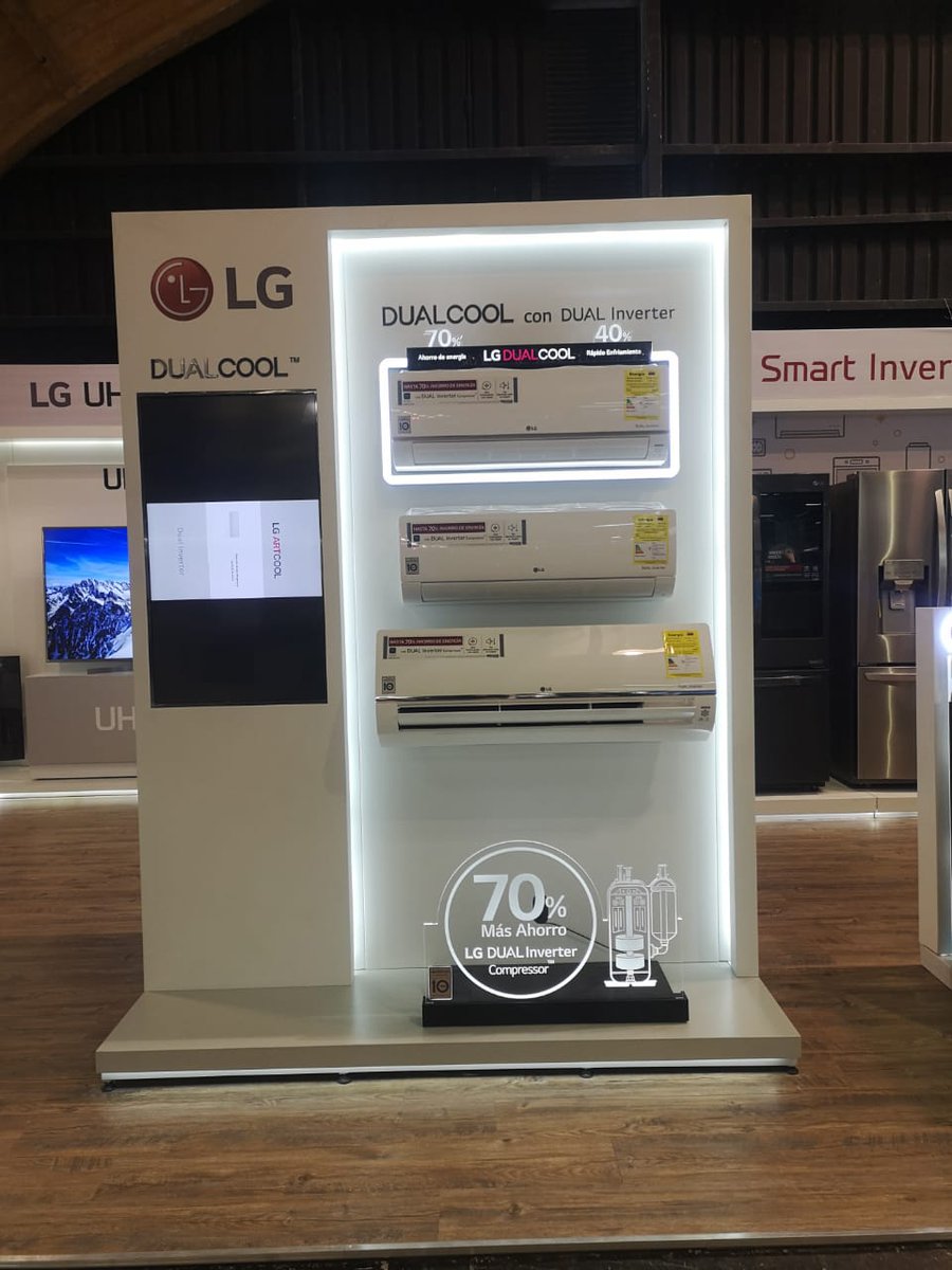 cra13electro's tweet photo. ¡#LG te espera en la #FeriadelHogar! 🏠
Ven y visítanos en el Pabellón 3 de Corferias.🎉
En la ruta Tech tenemos todo lo que tu hogar necesita📺🤩
#Electrodomésticos #Hogar #Tecnología https://t.co/IbuNOBFejp