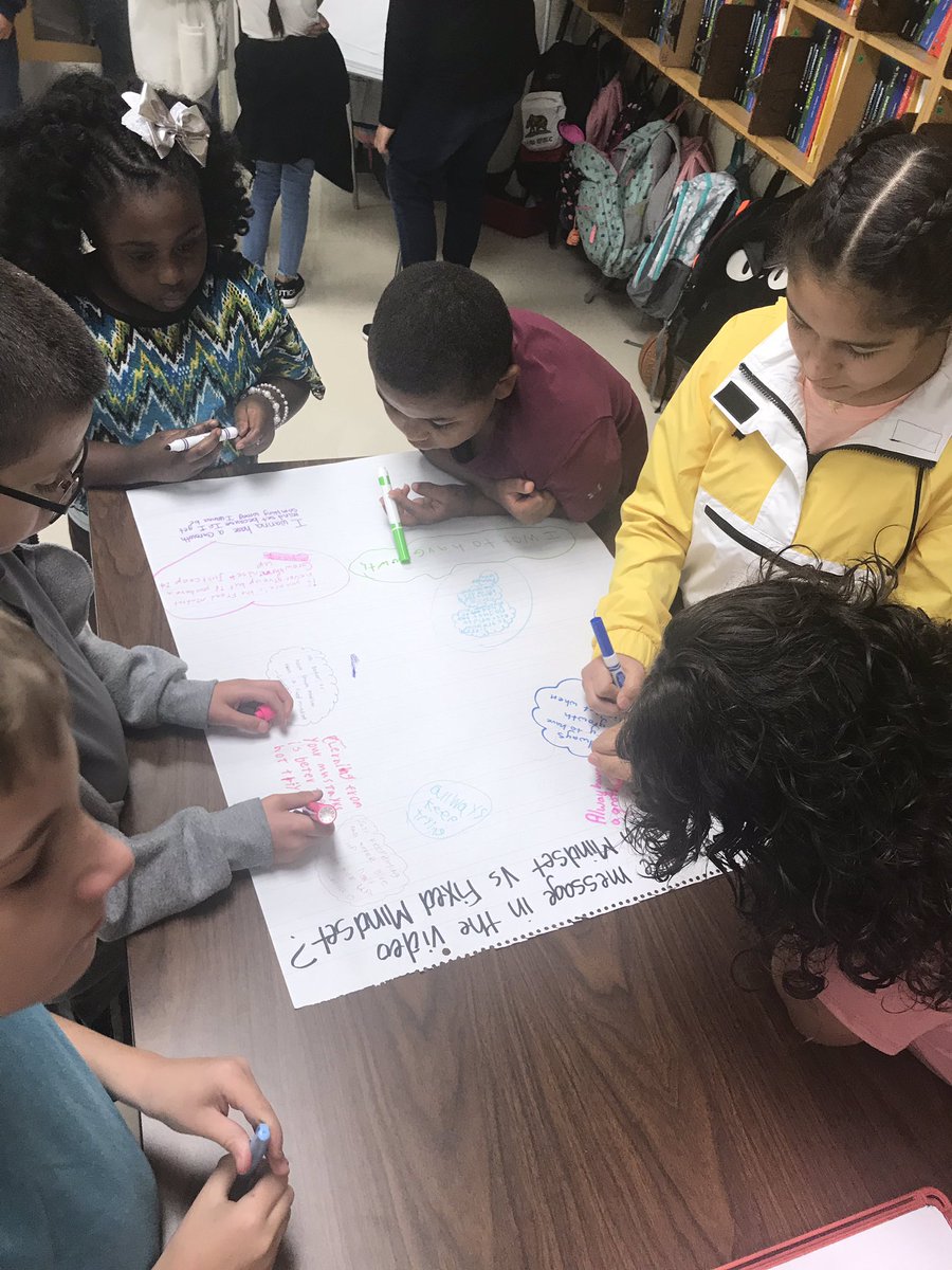 TraciContreras_'s tweet photo. We’ve watched some videos on Growth Mindset, Power of Yet, and Kid President this week! Ss took time to talk & respond on the videos today! @DaniellaSchroe5 #CollabIsFab #TrendingAtOtt https://t.co/n0DGnhZviY