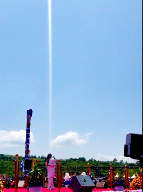 For sure if you want to see you will see #ManWalkingWithGod ,for this has never happened anywhere except with the TWO PROPHETS OF THE LORD