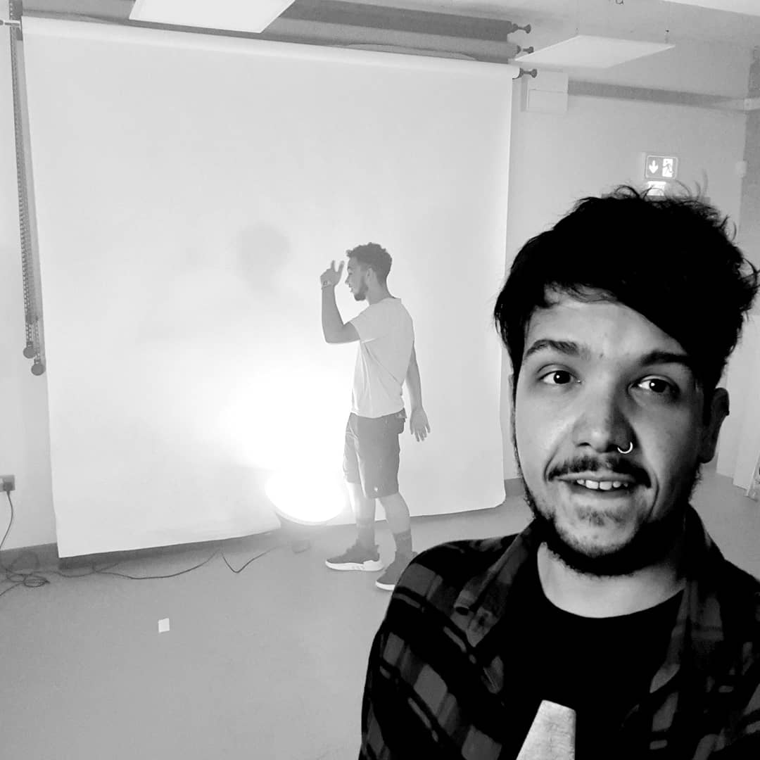AudioStageUK's tweet photo. 🔺 Busy at Amplitude Media today with Leo Robinson filming his next music video! 🎥

We hope to offer this service at an affordable price to all musicians within the coming months in our efforts to give more to new and local artists!  🤘✊

#audiostage #musicvideo #northampton https://t.co/PZPsFTR1Nb